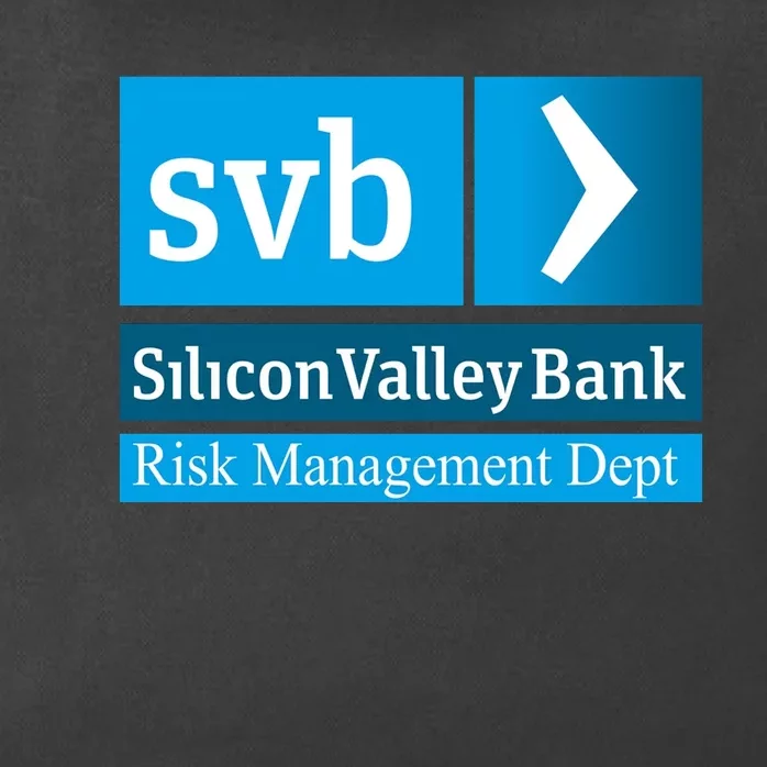 Svb Silicon Valley Bank Risk Management Dept Zip Tote Bag