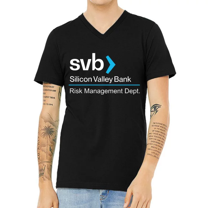 Svb Silicon Valley Bank V-Neck T-Shirt