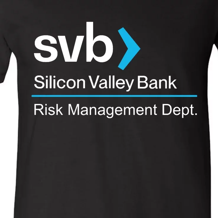 Svb Silicon Valley Bank V-Neck T-Shirt