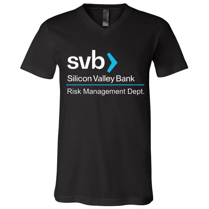 Svb Silicon Valley Bank V-Neck T-Shirt