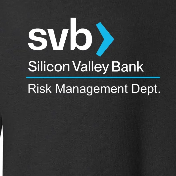 Svb Silicon Valley Bank Toddler Sweatshirt