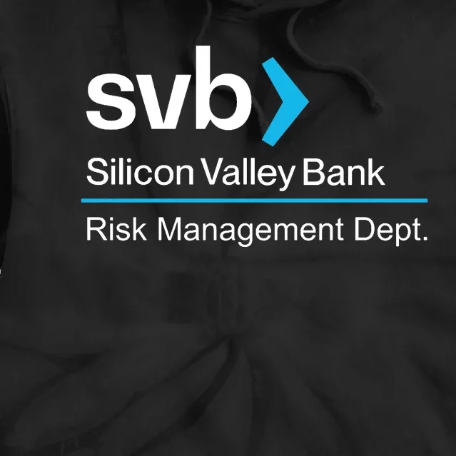 Svb Silicon Valley Bank Tie Dye Hoodie