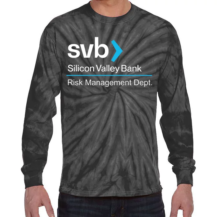 Svb Silicon Valley Bank Tie-Dye Long Sleeve Shirt