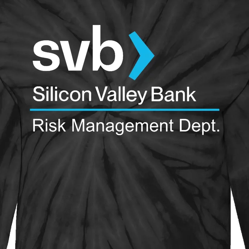 Svb Silicon Valley Bank Tie-Dye Long Sleeve Shirt