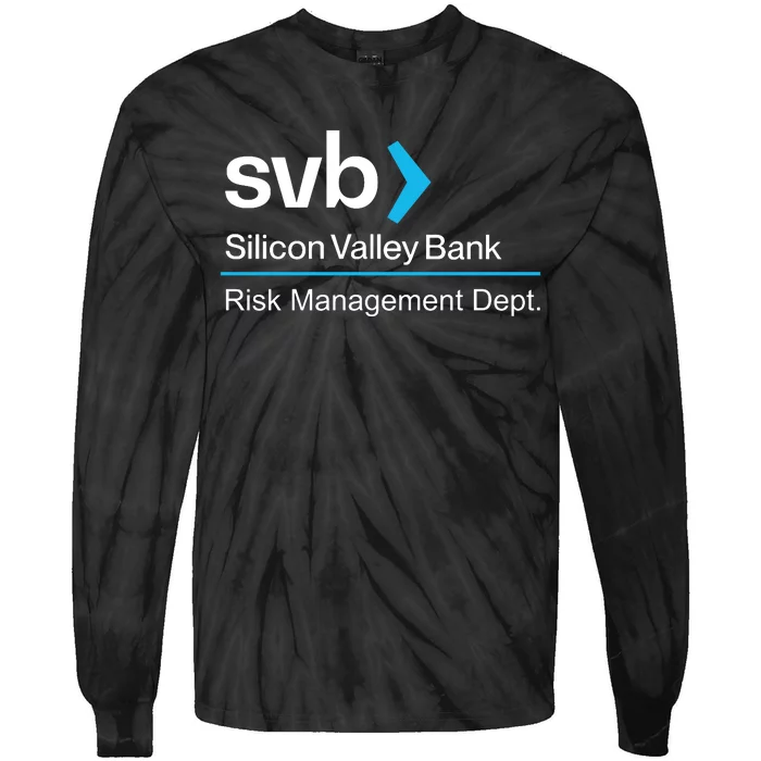 Svb Silicon Valley Bank Tie-Dye Long Sleeve Shirt