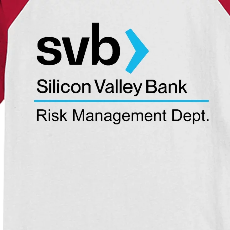 Svb Silicon Valley Bank Kids Colorblock Raglan Jersey