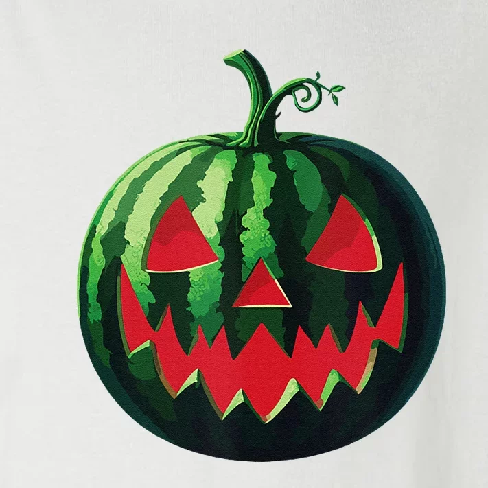 Spooky Summer Watermelon Jack O Lantern Halfway To Halloween Toddler Long Sleeve Shirt