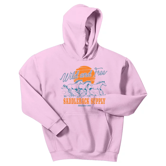 Saddleback Supply Wild And Free Kids Hoodie