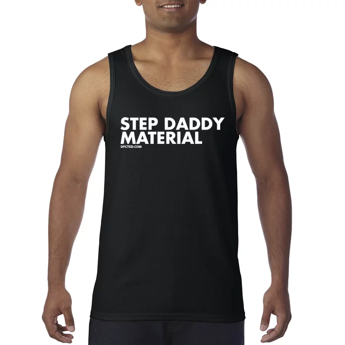 Shannon Sharpe Wearing Step Daddy Material Tank Top