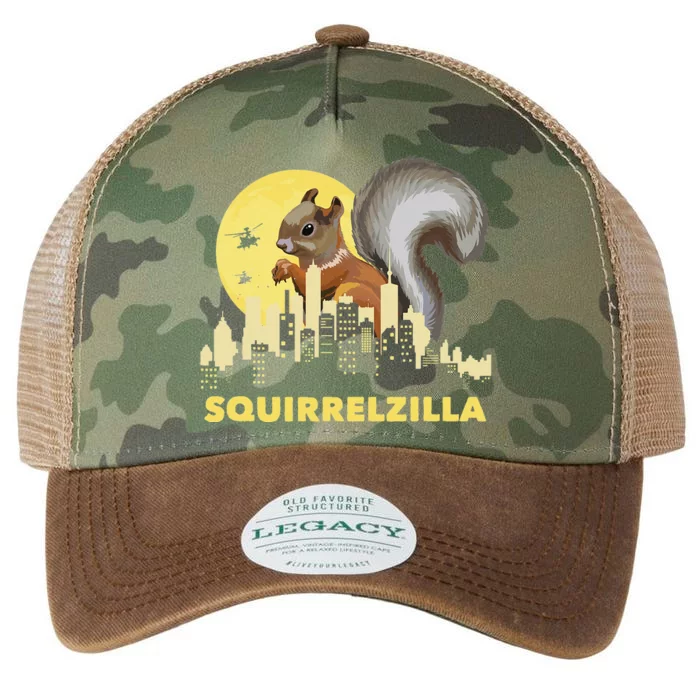 Squirrelzilla Squirrel Whisperer Squirrel Lover Animal Legacy Tie Dye Trucker Hat