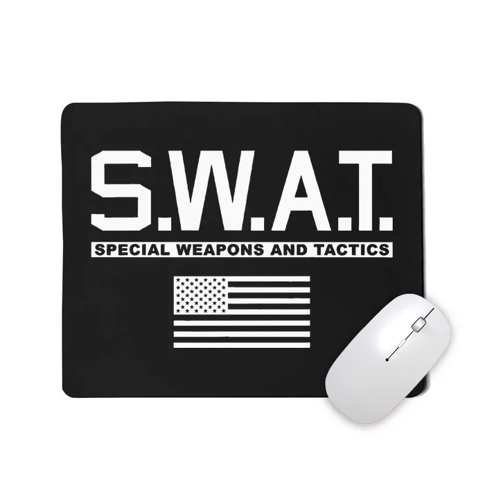 Swat Special Weapons And Tactics Police S.W.A.T Mousepad