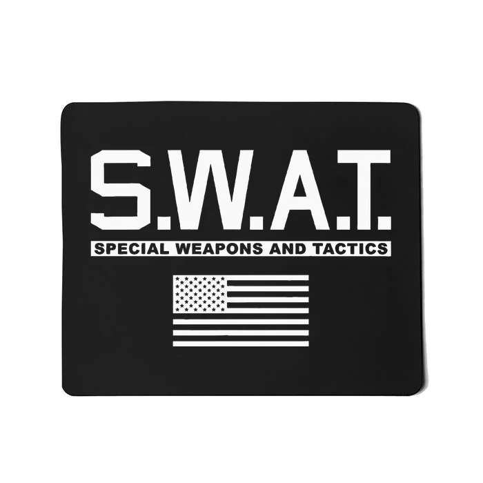 Swat Special Weapons And Tactics Police S.W.A.T Mousepad