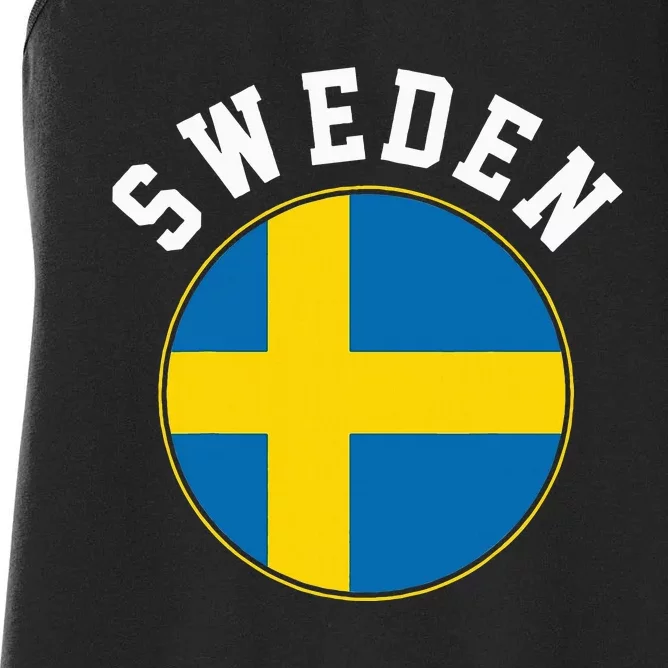 Sweden Women's Racerback Tank