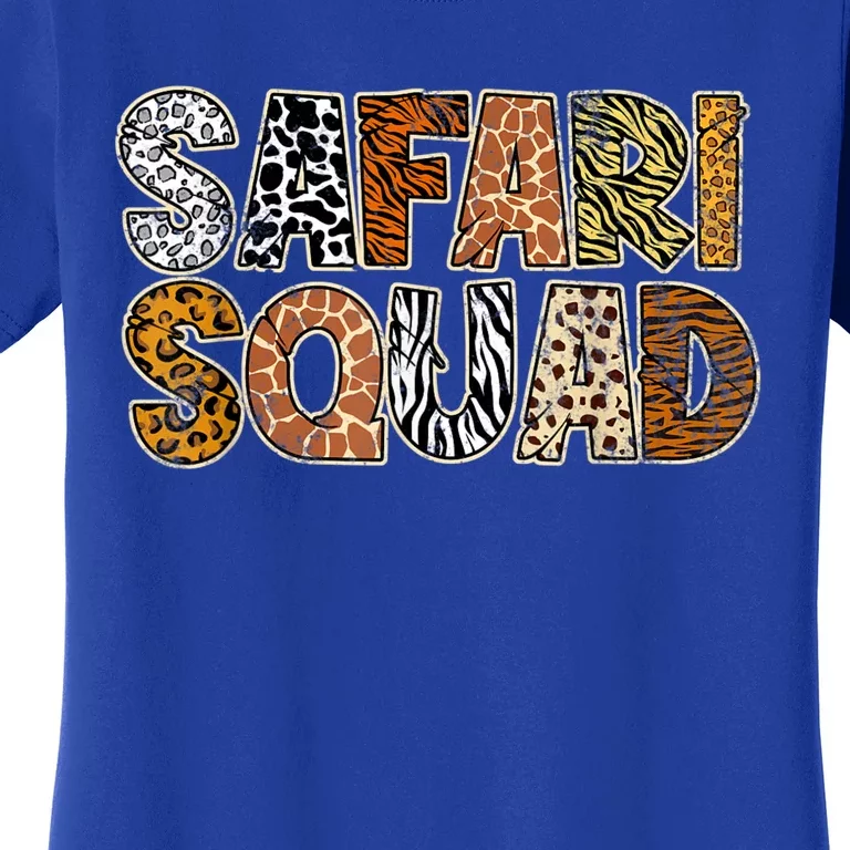 Safari Squad Wild Animals Lover Women's T-Shirt