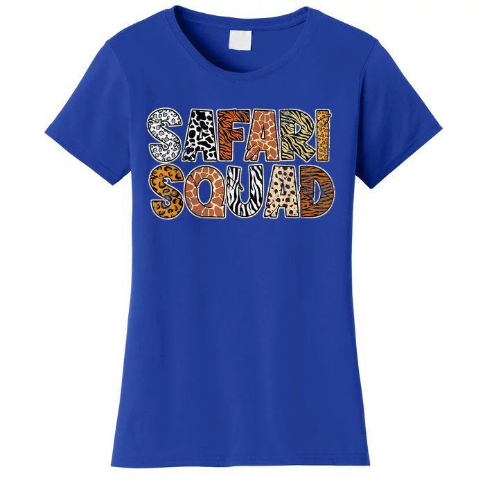 Safari Squad Wild Animals Lover Women's T-Shirt