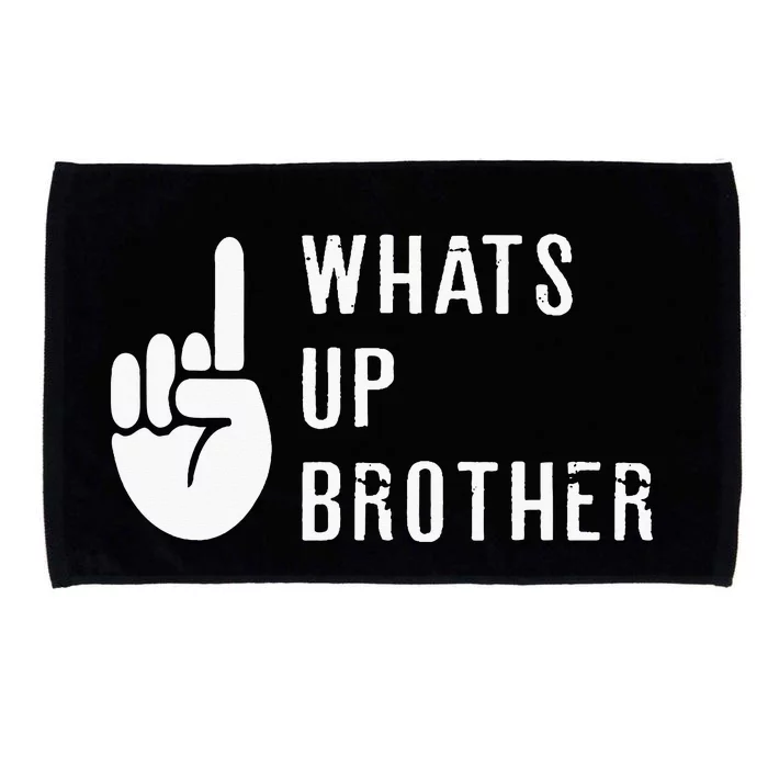 Sketch Streamer Whats Up Brother Microfiber Hand Towel