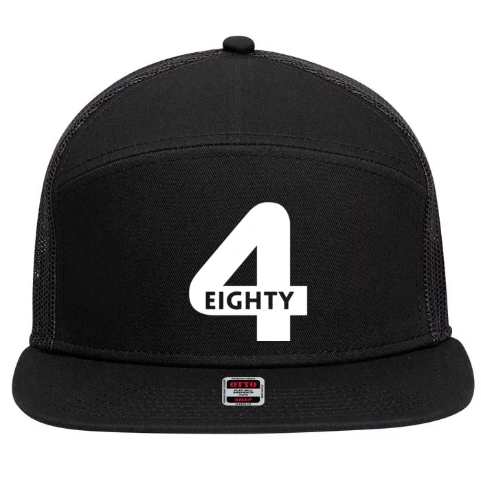 Shannon Sharpe Wearing 4 Eighty 7 Panel Mesh Trucker Snapback Hat