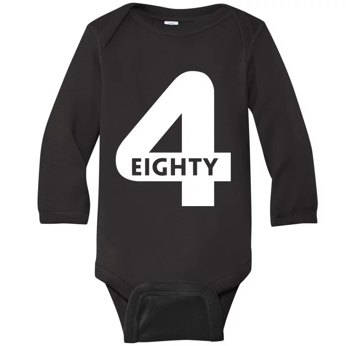 Shannon Sharpe Wearing 4 Eighty Baby Long Sleeve Bodysuit