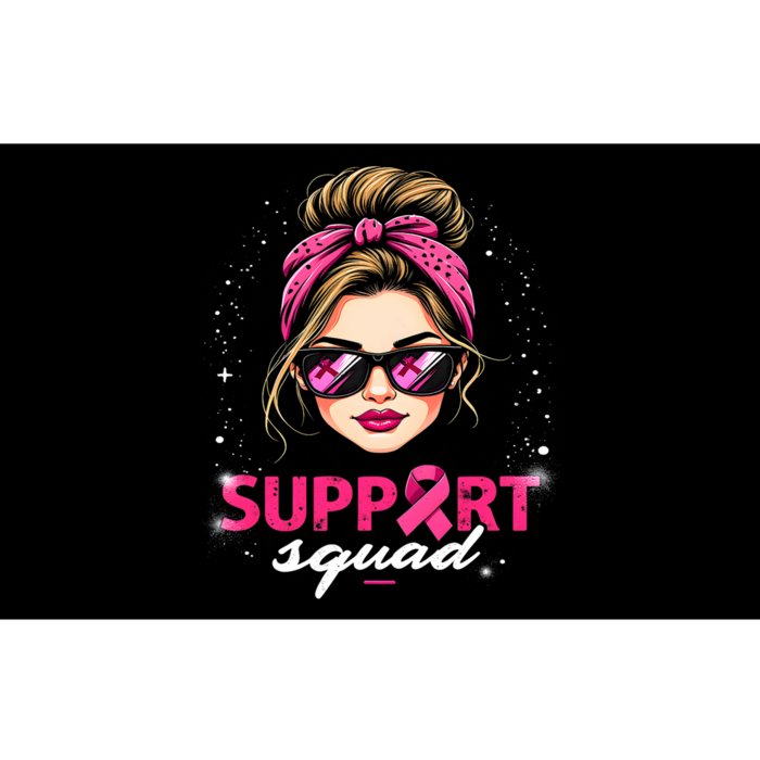 Support Squad Women Sunglasses Breast Cancer Awareness Bumper Sticker