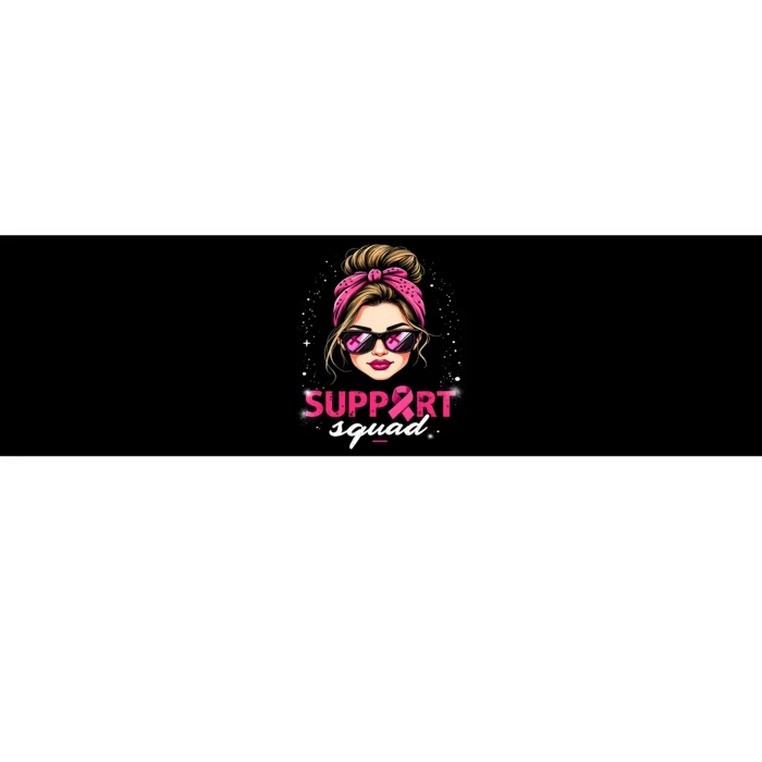 Support Squad Women Sunglasses Breast Cancer Awareness Bumper Sticker