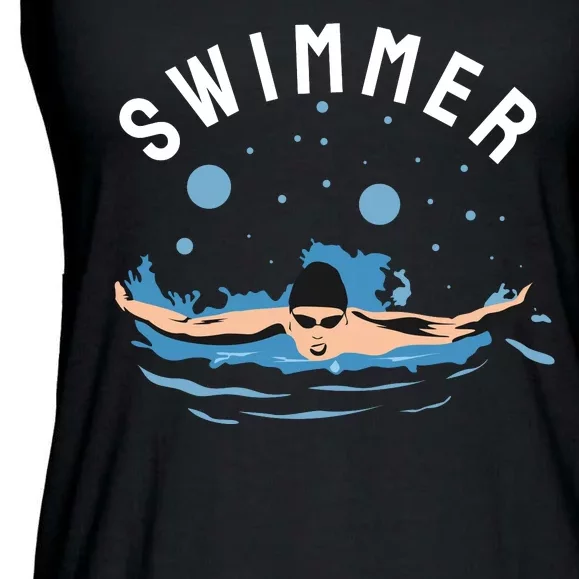 Swimmer Ladies Essential Flowy Tank