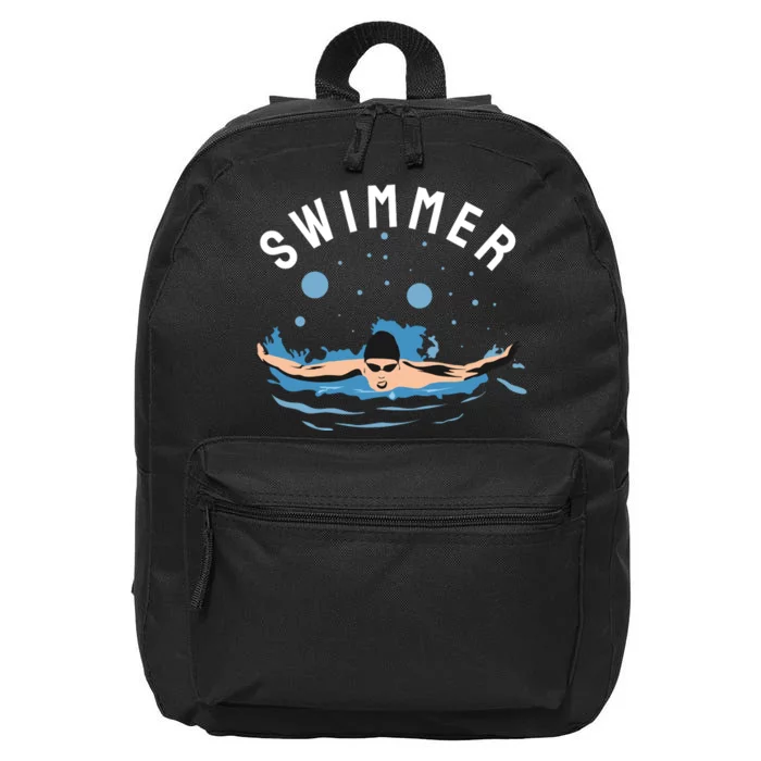 Swimmer 16 in Basic Backpack