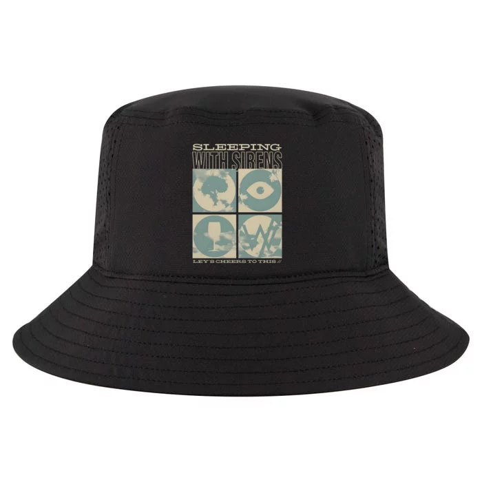 Sirens Sleeping With Sirens LetS Cheers To This Cool Comfort Performance Bucket Hat