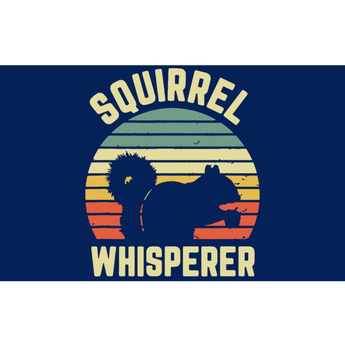 Squirrel Squirrel Whisperer Lover Retro Bumper Sticker