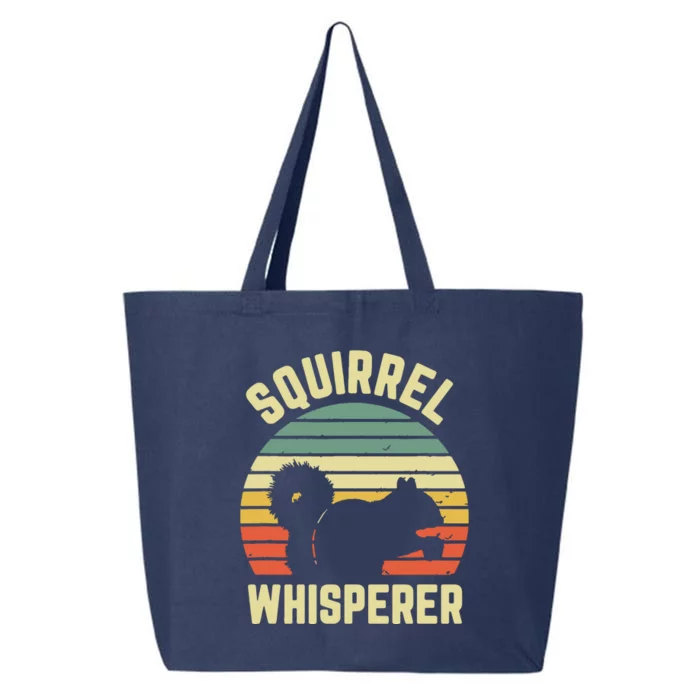 Squirrel Squirrel Whisperer Lover Retro 25L Jumbo Tote