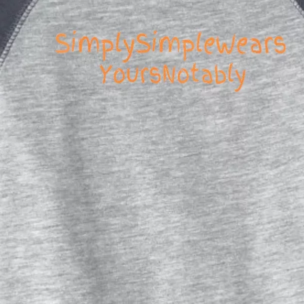 Simply Simple Wears Your Not Ably Toddler Fine Jersey T-Shirt