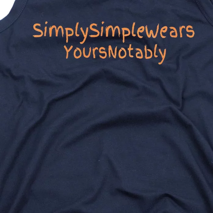 Simply Simple Wears Your Not Ably Tank Top