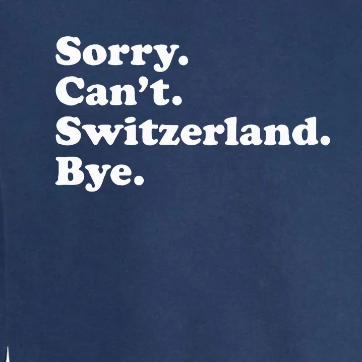 Switzerland Garment-Dyed Sweatshirt