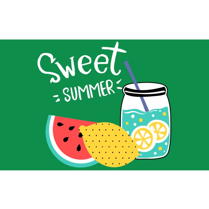 Sweet Summer Watermelon Lemonade Bumper Sticker