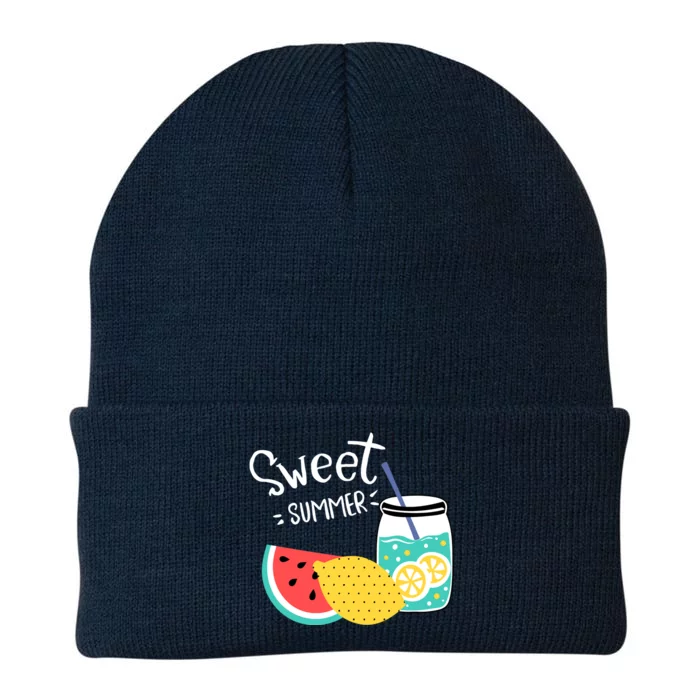 Sweet Summer Watermelon Lemonade Knit Cap Winter Beanie