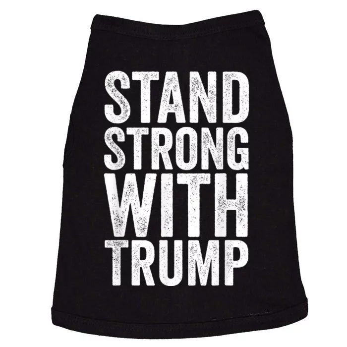 Stand Strong With Trump Save Protect 2024 Doggie Tank