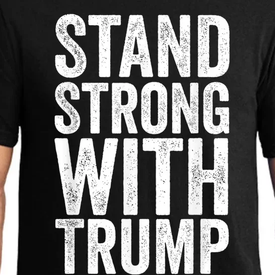 Stand Strong With Trump Save Protect 2024 Pajama Set