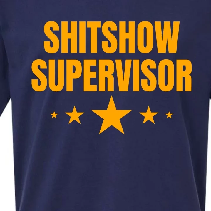 Shitshow Supervisor | Welcome To The Shitshow Sueded Cloud Jersey T-Shirt