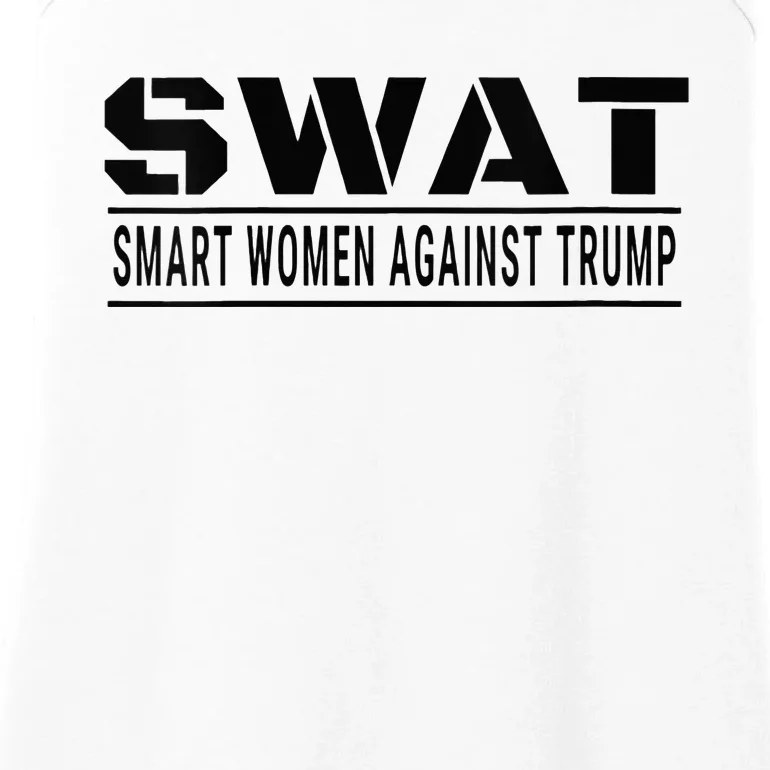 Swat Smart Women Against Trump Ladies Essential Tank