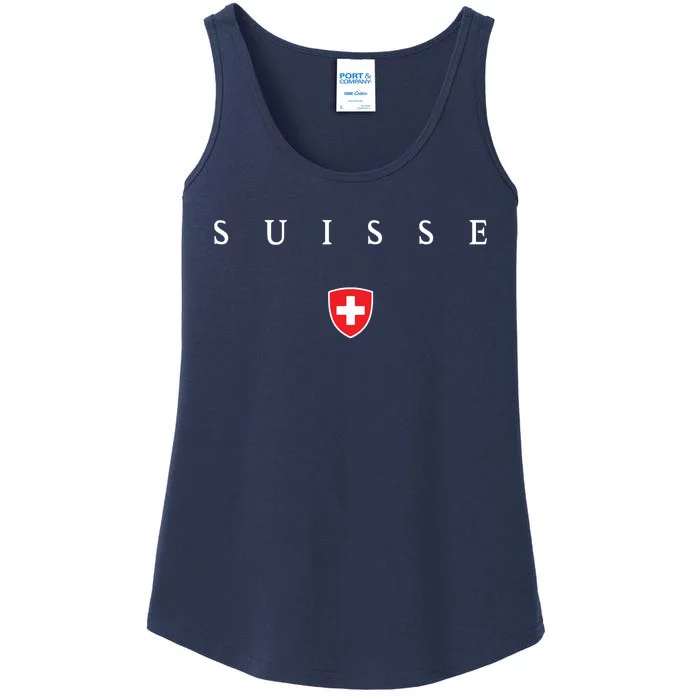 Switzerland Suisse Xo4u Original Ladies Essential Tank