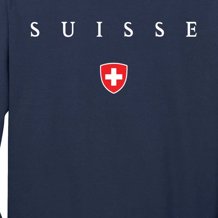 Switzerland Suisse Xo4u Original Tall Long Sleeve T-Shirt