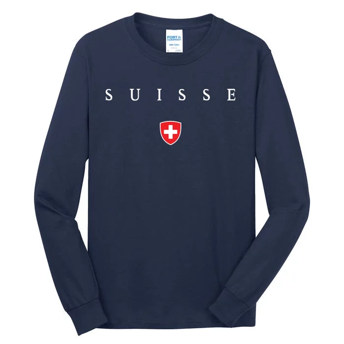 Switzerland Suisse Xo4u Original Tall Long Sleeve T-Shirt