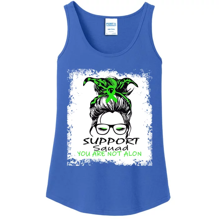 Support Squad You Are Not Alon Funny Design Cerebral Palsy Gift Ladies Essential Tank