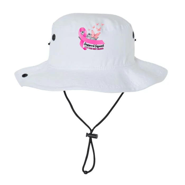 Support Squad You Are Not Alone Breast Cancer Butterfly Ribbon Legacy Cool Fit Booney Bucket Hat