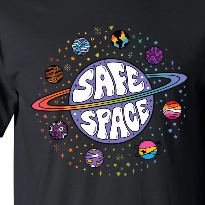 Safe Space You Are Safe With Me Lgbtq Tall T-Shirt