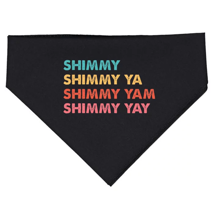 Shimmy Shimmy Ya Shimmy Yam Shimmy Yay USA-Made Doggie Bandana