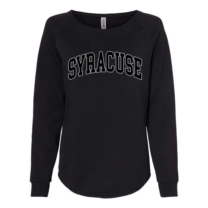 Syracuse Womens California Wash Sweatshirt