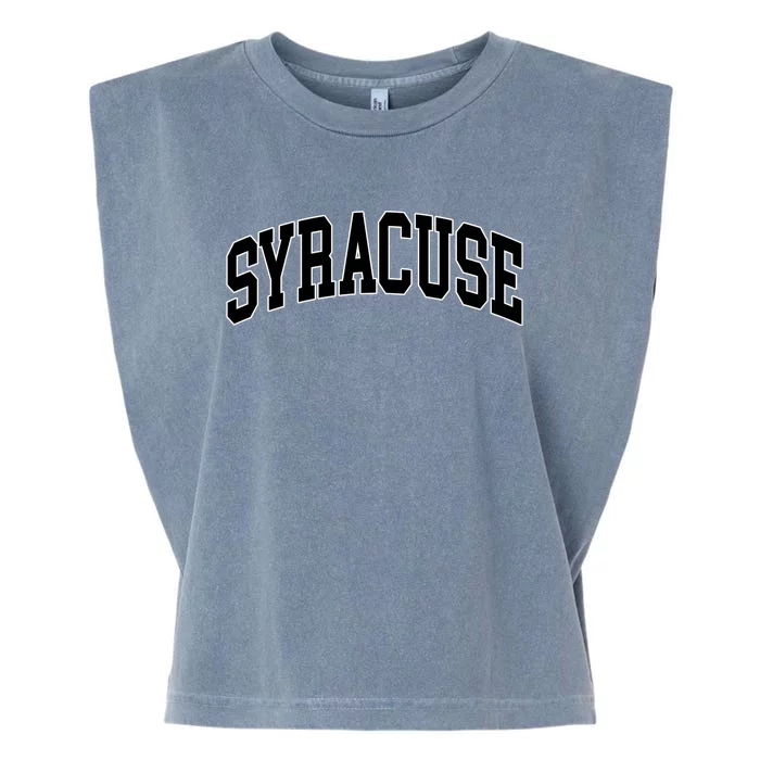 Syracuse Garment-Dyed Women's Muscle Tee