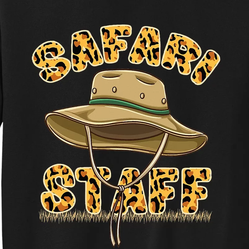 Safari Staff Zoo Keeper Themed Birthday Party Tall Sweatshirt