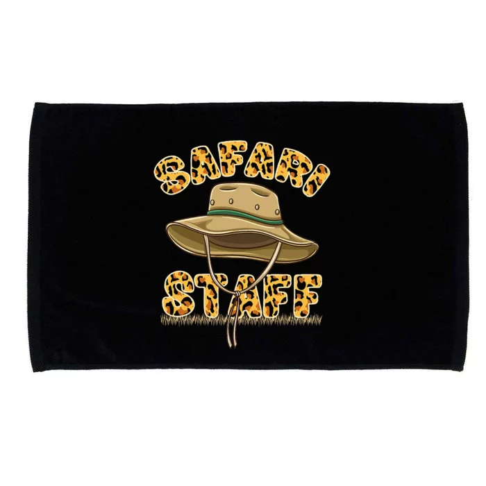 Safari Staff Zoo Keeper Themed Birthday Party Microfiber Hand Towel