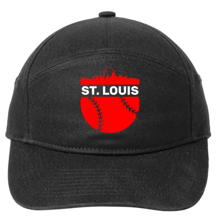 St. Louis Baseball Skyline City 7-Panel Snapback Hat